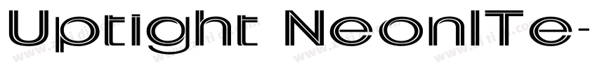 Uptight NeonlTe字体转换